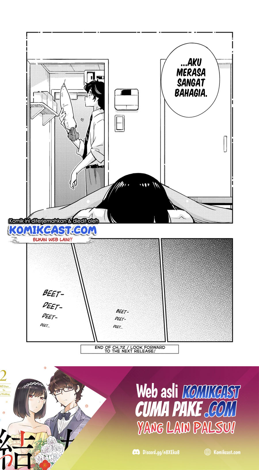 Kekkon Surutte, Hontou Desu ka? Chapter 72 Gambar 19